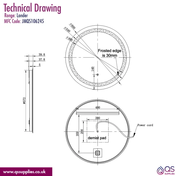 Technical drawing QS-V115375 / JMQS106245