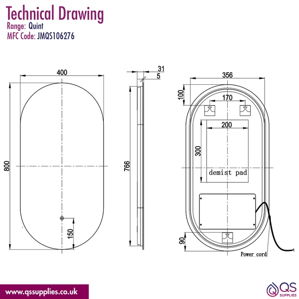 Technical drawing QS-V115387 / JMQS106276