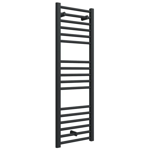 Joseph Miles Trey Straight Ladder Heated Towel Rail - Steel - 400mm Wide