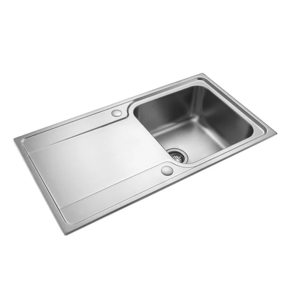 Additional image of Rangemaster Iconica Stainless Steel Inset 1 Bowl Kitchen Sink with Drainer - 950 x 508mm