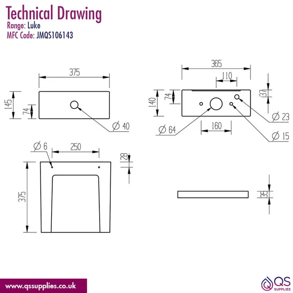 Technical drawing QS-V115391 / JMQS106143