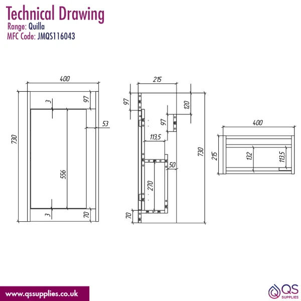 Technical drawing QS-V115377 / JMQS116043