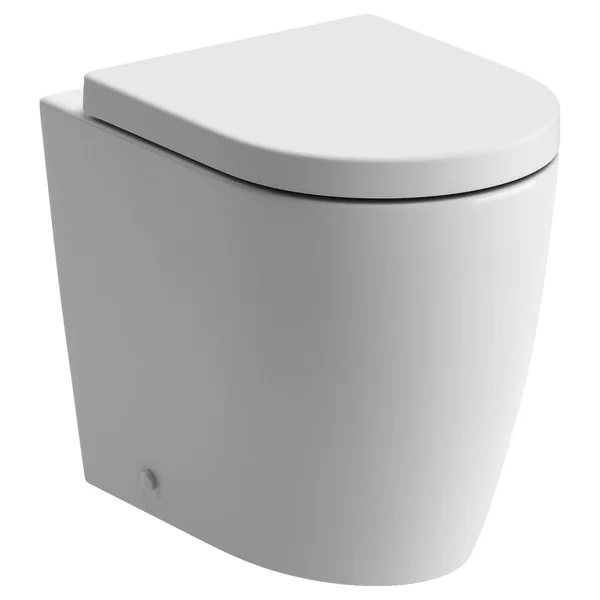 Joseph Miles Luke Rimless Back To Wall Comfort Height WC Pan Soft Close Seat - 360 x 520mm