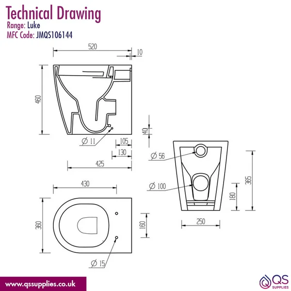 Technical drawing QS-V115392 / JMQS106144