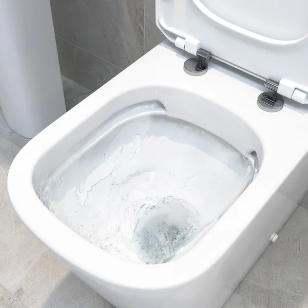 Alternate image of Joseph Miles Livav Rimless Close Coupled WC Pan With Cistern and Seat - Open Back