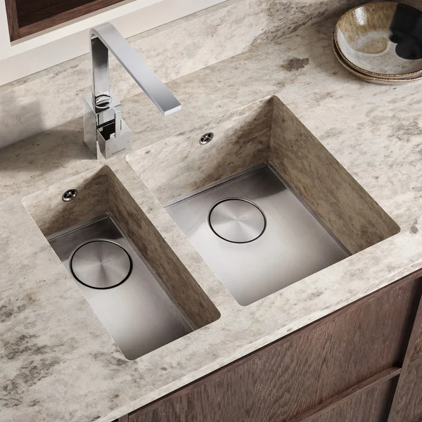 Alternate image of Rangemaster Base-Line Undermount Stainless Steel Single Bowl Sink with Waste