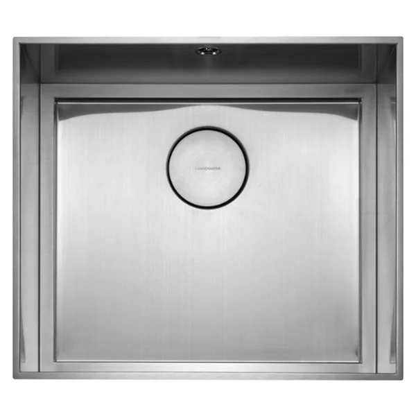 Alternate image of Rangemaster Base-Line Undermount Stainless Steel Single Bowl Sink with Waste