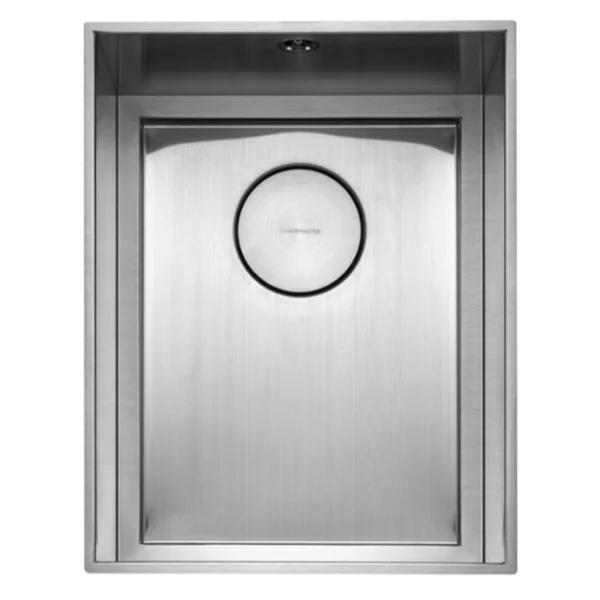 Alternate image of Rangemaster Base-Line Undermount Stainless Steel Single Bowl Sink with Waste