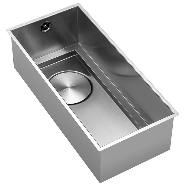 Alternate image of Rangemaster Base-Line Undermount Stainless Steel Single Bowl Sink with Waste