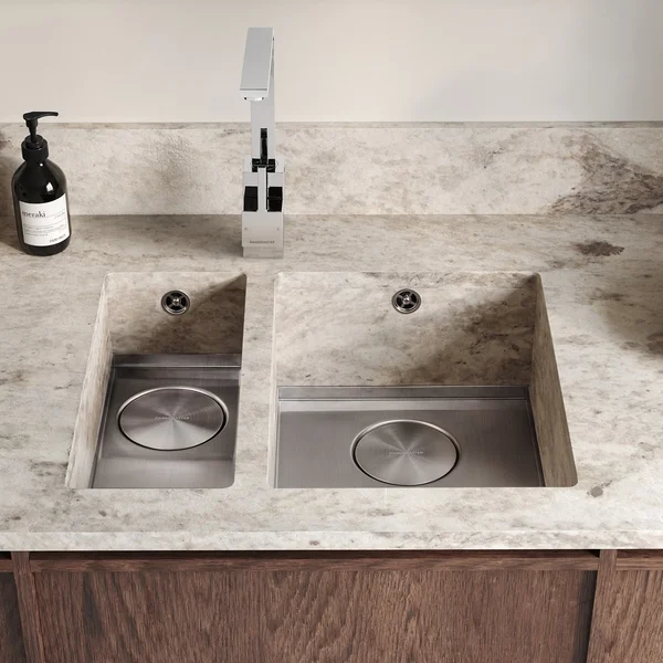 Alternate image of Rangemaster Base-Line Undermount Stainless Steel Single Bowl Sink with Waste