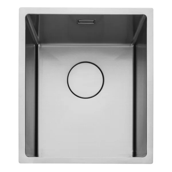 Alternate image of Rangemaster Kube Stainless Steel 1 Bowl Kitchen Sink - Inset or Undermount