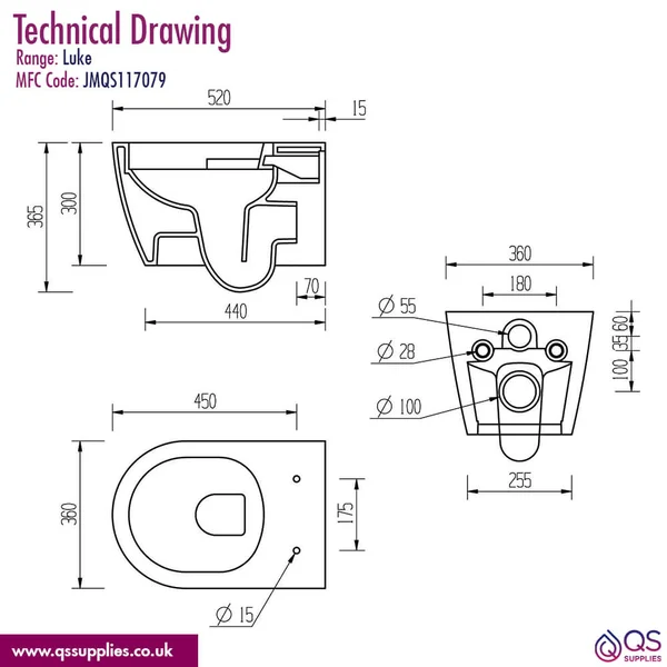 Technical drawing QS-V115399 / JMQS117079