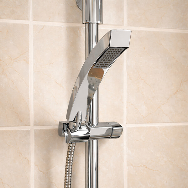 Additional image of Bristan Cobalt Recessed Dual Control Chrome Shower Pack