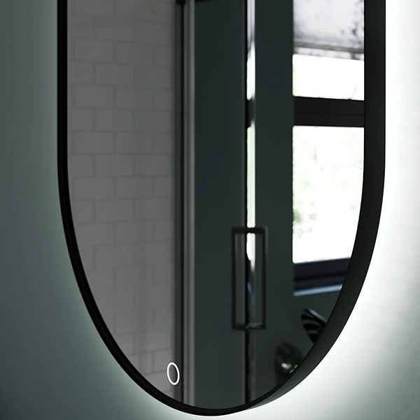 Additional image of Sensio Nebula TrioTone Pill Backlit LED Mirror with Demister Pad