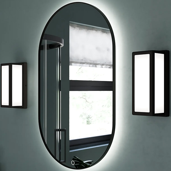 Alternate image of Sensio Nebula TrioTone Pill Backlit LED Mirror with Demister Pad