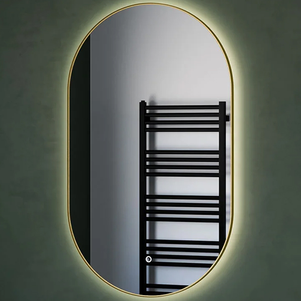 Alternate image of Sensio Nebula TrioTone Pill Backlit LED Mirror with Demister Pad