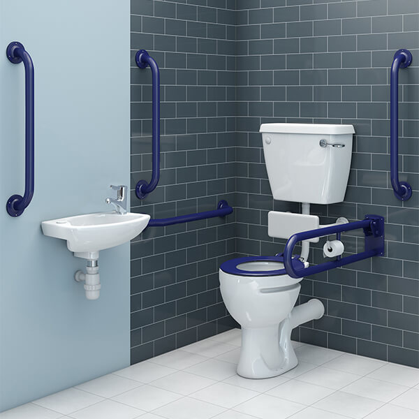 Additional image of Lecico Atlas Economy Low Level WC Pan DocM Pack - 460 x 790mm