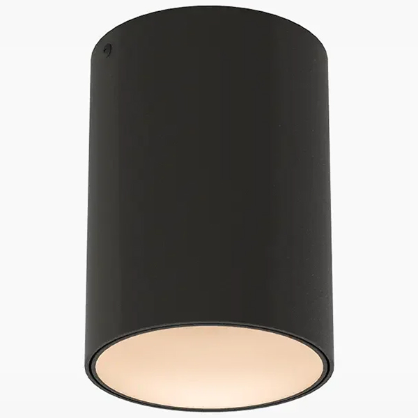 Sensio Onyx Contemporary LED Ceiling Light - Matt Black