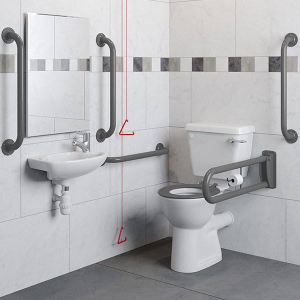 Alternate image of Lecico Atlas Economy Close Coupled WC Pan DOC M Pack