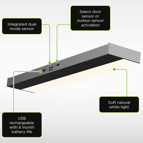 Alternate image of Sensio Strata Sensor Controlled Battery LED Light