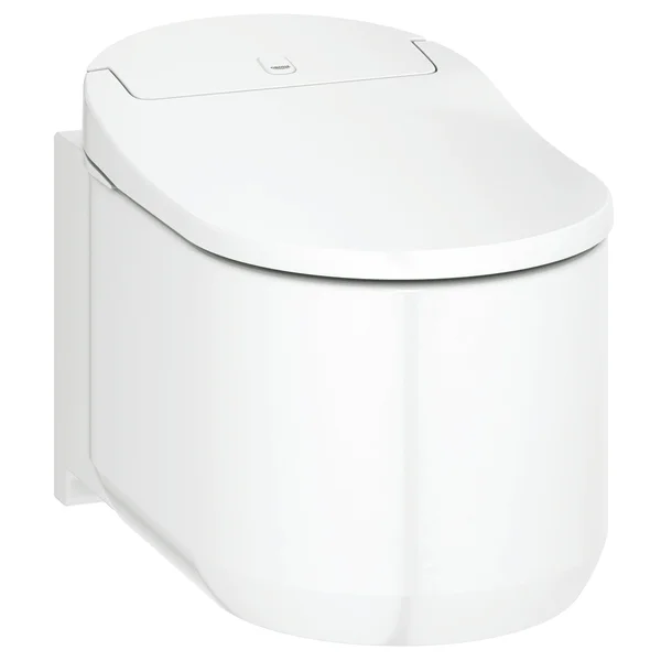 Additional image of Grohe Sensia Arena Wall Hung Complete Shower Toilet System with Seat - Alpine White