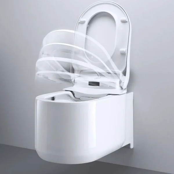 Alternate image of Grohe Sensia Arena Wall Hung Complete Shower Toilet System with Seat - Alpine White