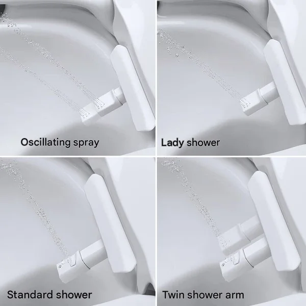 Alternate image of Grohe Sensia Arena Wall Hung Complete Shower Toilet System with Seat - Alpine White