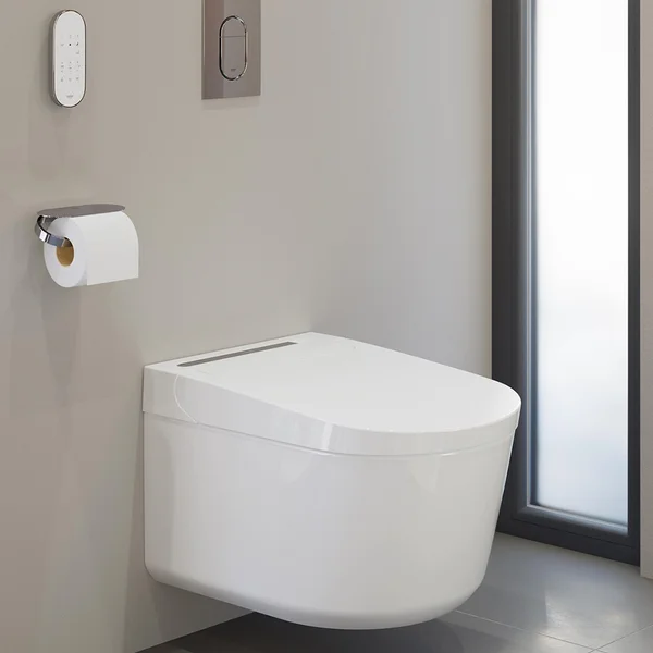 Alternate image of Grohe Sensia Pro Wall Hung Rimless Smart Shower Toilet with Soft Close Seat