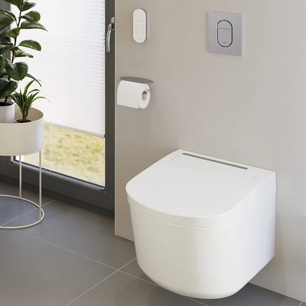 Alternate image of Grohe Sensia Pro Wall Hung Rimless Smart Shower Toilet with Soft Close Seat