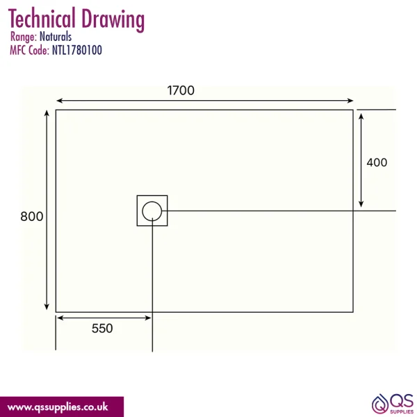 Technical drawing QS-V115463 / NTL1780100