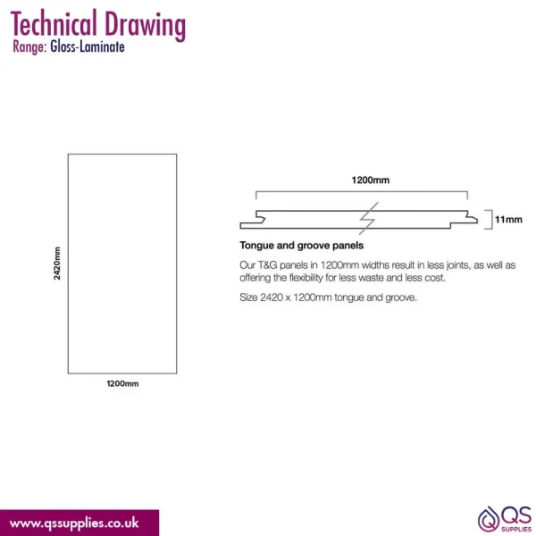 Technical drawing QS-V115469 / 817114