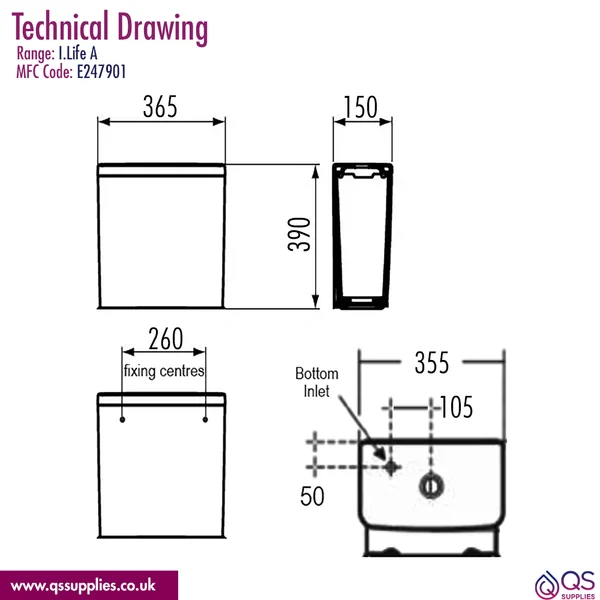 Technical drawing QS-V114306 / E247901
