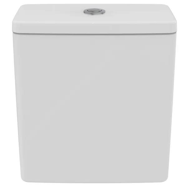 Ideal Standard I.Life-A White Gloss Dual Flush Toilet Cistern - 6 and 4 Ltrs - 365 x 390mm