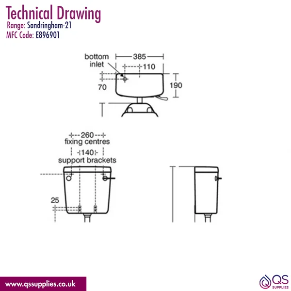Technical drawing QS-V115831 / E896901