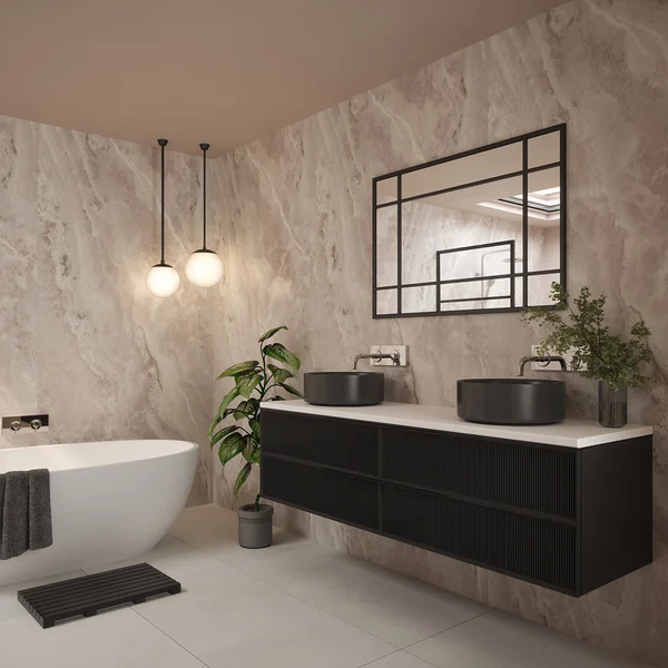 Additional image of Nuance Postformed Wall Panel - Grey Onyx - 1200mm x 2420mm