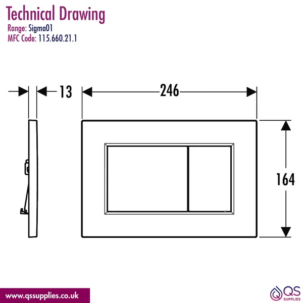 Technical drawing QS-V116790 / 115.660.21.1