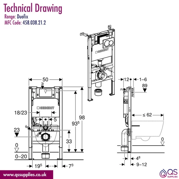 Technical drawing QS-V116792 / 458.038.21.2