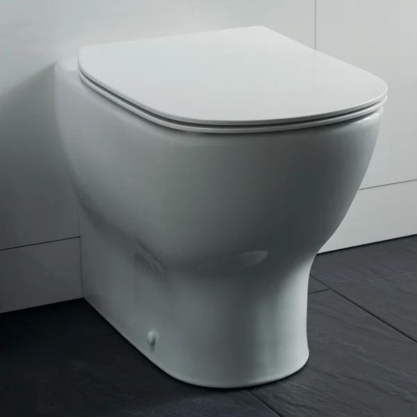 Alternate image of Ideal Standard Tesi White Back To Wall Rimless Toilet with Aquablade Technology - 365 x 555mm