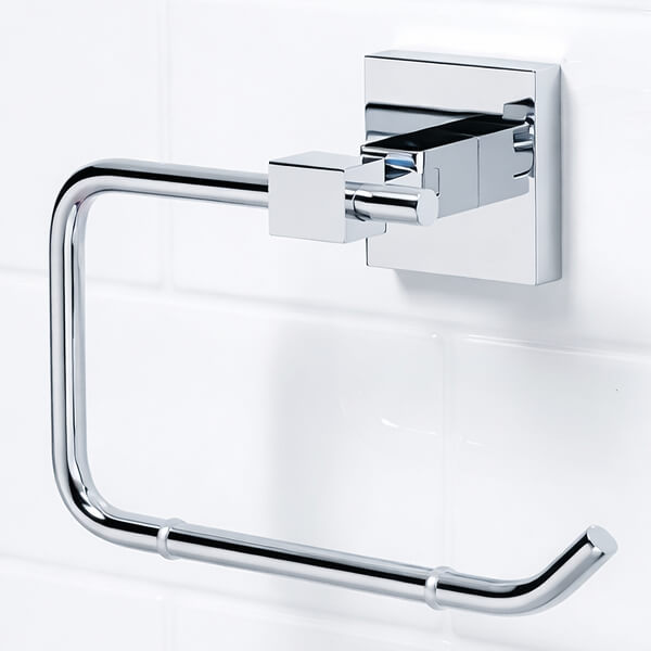 Additional image of Bristan Square Chrome Toilet Roll Holder