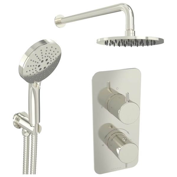 Alternate image of Saneux Eden Concealed Thermostatic Shower Set with 3 Function Handset and Head - 2 Outlets