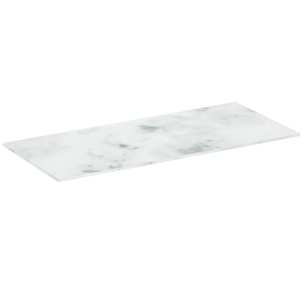 Alternate image of Saneux Uni Matte Carrara White Worktop - 12mm Thickness