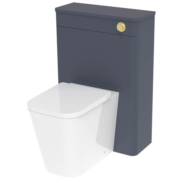 Saneux Hyde Contemporary Back To Wall WC Unit - 608 x 900mm