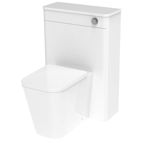 Additional image of Saneux Hyde Contemporary Back To Wall WC Unit - 608 x 900mm