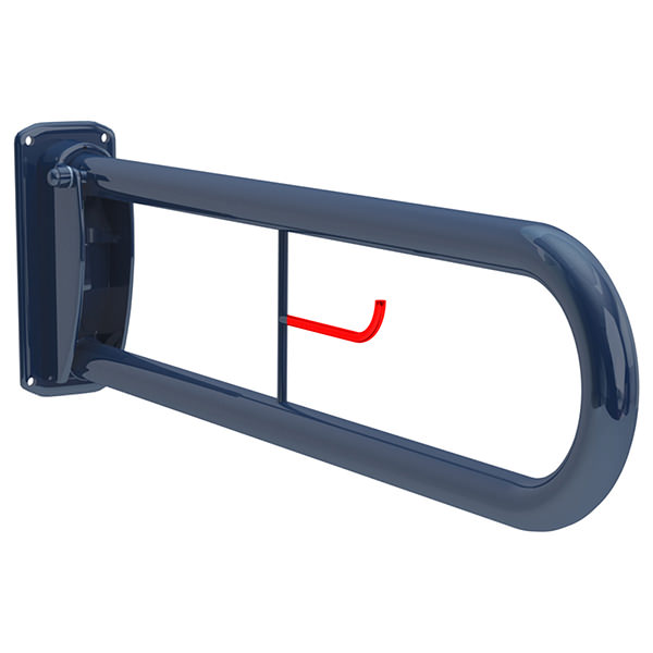 Additional image of Lecico Atlas Steel Hinged Support Rail without Leg - 800 x 200mm