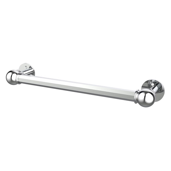 Saneux Cromwell Wall Mounted Chrome Towel Rail 405mm
