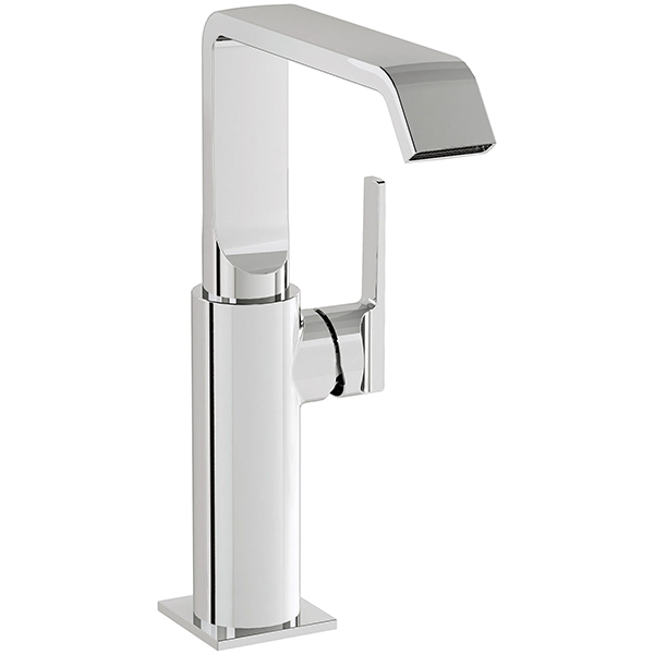 VitrA Suit Contemporary Basin Mixer Tap - Side Action Stick Handle