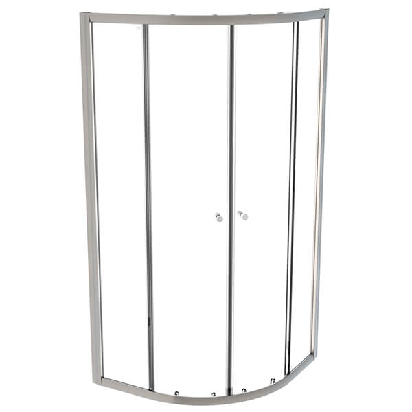 Roman Haven6 Sliding Quadrant Shower Enclosure - 2 Door - Clear Glass