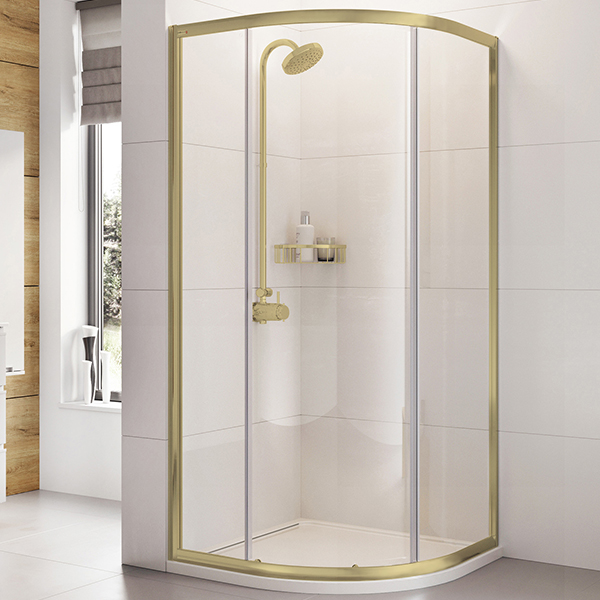 Alternate image of Roman Haven6 Sliding Quadrant Shower Enclosure - 1 Door - 900 x 900mm