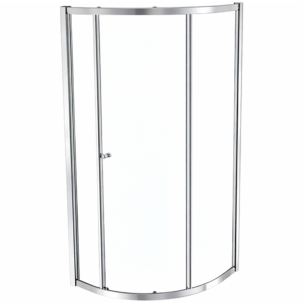 Roman Haven6 Sliding Offset Quadrant Shower Enclosure - 1 Door - Clear Glass