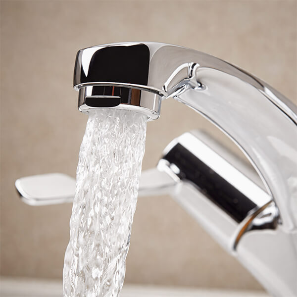 Additional image of Bristan Monobloc Chrome Basin Mixer Tap with Pop-Up Waste - Lever Handles - Deck Mounted